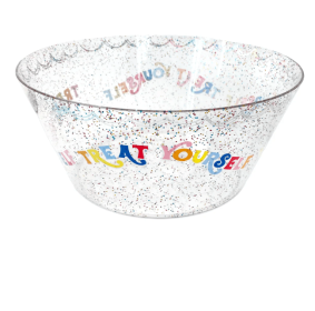 Party Treat Yourself Decorative Serving Bowl