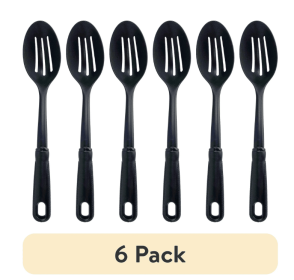Mainstays Slotted Plastic Straining Spoon