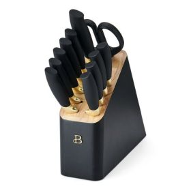 12 Piece Stainless Steel Knife Block Set