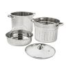 4-Piece 8 qt Cooker Set