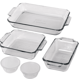 Anchor Hocking 7 Piece Glass Bakeware Set