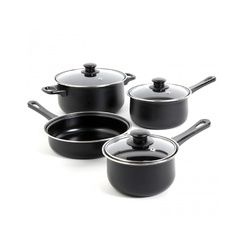 Gibson Home Chef Du Jour 7 Piece Nonstick Cookware Set
