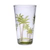 Palm Tree Design Acrylic Drinking Glasses