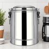 SOGA 30L Stainless Steel Insulated Stock Pot Hot & Cold Beverage Container