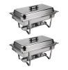 2 Set Chafing Dishes