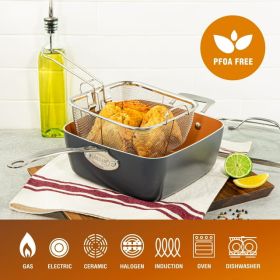 6 Qt Casserole Chef's Pan