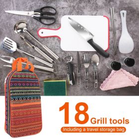 Camping Cooking Utensil Kit