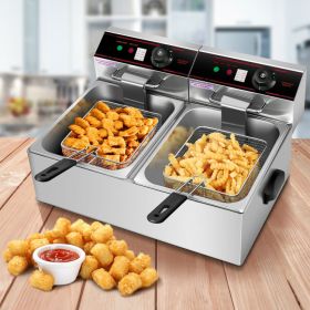 Dual Tank Electric Deep Fryer