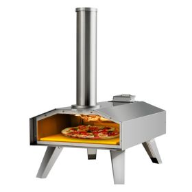 Portable Outdoor Pizza Oven with 12 Inch Pizza Stone