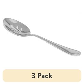 Stainless Steel Slotted Serving Spoon, Silver, 1-Piece