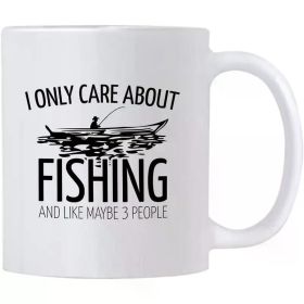 11 oz Fisherman Decorated Mug.