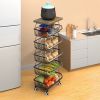 6-Tier Fruit Basket Rack