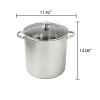 16-Quart Stock Pot with Glass Lid