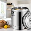 SOGA 30L Stainless Steel Insulated Stock Pot Hot & Cold Beverage Container