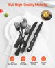48-Piece Silverware Set Stainless Steel Cutlery Flatware Utensil Kitchen for 8