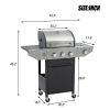Propane 3 Burner Barbecue Grill