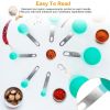 8Pcs Measuring Spoons/Cups