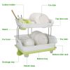 2-Tier Dish Drying Rack