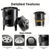 Charcoal Smoker Grill