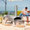 Portable Outdoor Pizza Oven with 12 Inch Pizza Stone