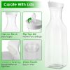 4 Pack 50oz Water Carafes