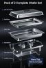 2 Set Chafing Dishes