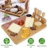 Bamboo Charcuterie Cheese Board Platter