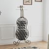 Cello Shape Freestanding Wine Rack