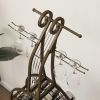 Cello Shape Freestanding Wine Rack